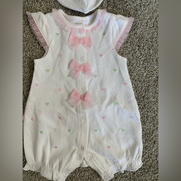 Accepting offers- Little Me 6 month onesie- NWOT - Picture 2 of 5